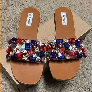 Steve Madden Brielle Multi colored sandals. Size 9.5